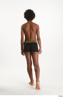 Dejavee Ford  1 back view underwear walking whole body…